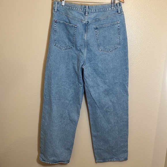 Bdg Urban Outfitters Plus Size High Rise Baggy Distressed Jeans - Picture 8 of 14